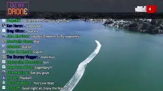 Oz By Drone LIVE! #58 - Tal from FlyThere.com