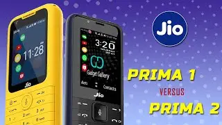 JioPhone Prima 1 vs JioPhone Prima 2 comparison video | Jiophone Prima comparison
