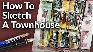 Step up your Art Game: Ink and Watercolor Tutorial for Beginners