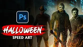 Your Worst Nightmare | October Special | Halloween Photoshop Speed Art