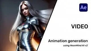 Generating video with NeonMind AI v2. New 