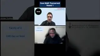 Case interview math tournament ft. Rotman MBA #shorts