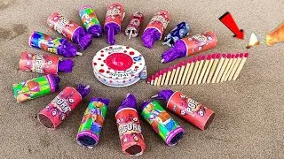 Chakri Vs Popcorn Vs Matchstick Chain Reaction Domino Experiment 😱