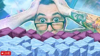 🔴LIVE - MINECRAFT | DZIEŃ 6714 | POTRZEBUJĘ DUŻO LODU i SHULKERÓW na MAGAZYN BETONU!