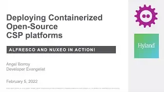 FOSDEM 2022 - Deploying Containerised Open-Source CSP Platforms
