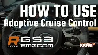 HOW TO USE Cruise Control | GS3 EMZOOM RSTYLE | #emzoom #rstyle  #adaptivecruisecontrol
