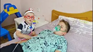 ДОКТОР АНДРЕЙ...Vlad ЗАБОЛЕЛ... ИГРА видео для ДЕТЕЙ.