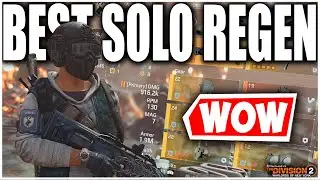 THE DIVISION 2 BEST SOLO ARMOR REGEN BUILD! INSANE SURVIVABILITY WITH 126K ARMOR REGEN!