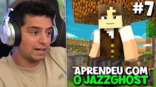 APRENDEU A FAZER UM PORTAL DO NETHER COM O JAZZGHOST! ep 7