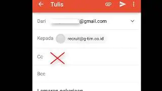 cara mengirim lamaran kerja melalui gmail yang benar-Via HP