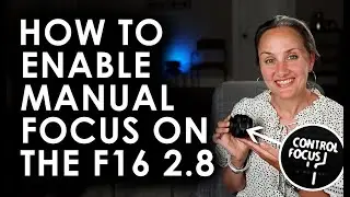 HOW TO DISABLE AUTOFOCUS ON THE CANON RF 16 LENS - How to Put The Canon RF 16 Lens Into Manual Mode