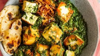 Palak Paneer Recipe (Indian Spinach and Paneer Curry) - Easy, Beginner-friendly dish