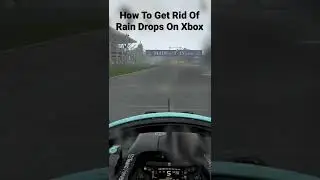 How to get rid of rain drops in F1 2021 (Only in TV Pod)