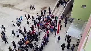 Çan Şehit Engin Eker Ortaokulu’nda Şampiyonluk Kutlamaları