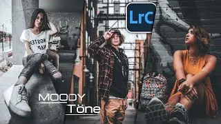 Moody Look mit blassen Tönen - Color Grading in Adobe Lightroom Classic | Tutorial