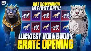 😱BEST LUCK EVER GOT MYTHIC IN FIRST SPIN HOLA BUDDY CRATE OPENING