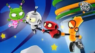 Taking It to the Next Level | Rob the Robot | Preschool Learning