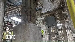 Corroded Column Repair in Industrial Plant