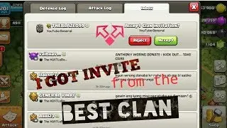 OMG || INVITATION || GENERAL TONY'S CLAN || CLASH OF CLANS || INSIDE YTG..