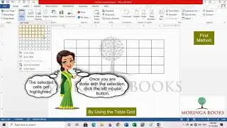 How to Create a Table in MS Word 2013 in Windows 10