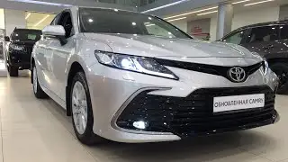 Новая TOYOTA CAMRY 2021 | Рестайлинг Тойота Камри V70 | Обновлённая КАМРИ | Тойота РОЛЬФ