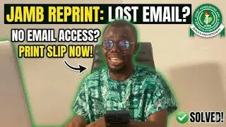JAMB Slip Printing: How to Access Your Slip Without Email on eFacility