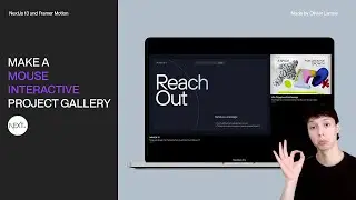 Build an Awwwards Mouse Interactive Project Gallery with Nextjs