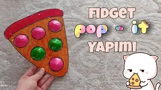 🎈 Fidget Pop - It Yapımı 🎈 | Making Fidget Pop-It | Ebrar Yazıcı