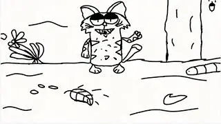 Мини анимация,кот исчез Cats Empire
