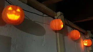 Gemmy musical jack-o’-lanterns light string