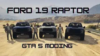 ADDING FORD 19 RAPTOR IN GTA 5 // GTA 5 MODING // CAR ADDON