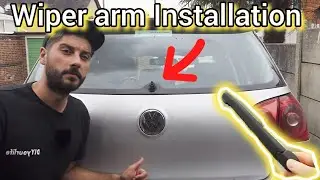 DIY Repair Guide after rear wiper arm Theft