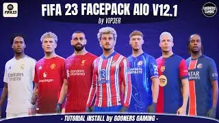 FIFA 23 FACE MOD AIO V12.1 by VIP3ER + TUTORIAL INSTALL - FIFA 23 PC 