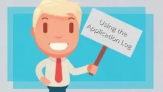 Using the Application Log