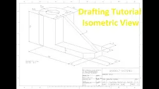 CATIA Drafting Isometric View Tutorial for Beginners