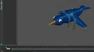DIGM 4371 Maya Lab tutorial 7 - Flying Bird Part 4