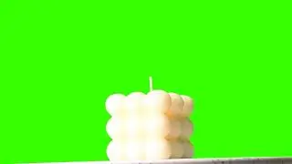 FREE HD Green Screen - BUBBLE CANDLE