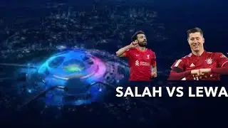 Salah vs Lewandowski🔥🔥🥶 #shorts #football