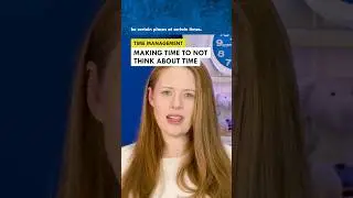 Why It’s Important To Make Time To Not Think About Time ⏰ #adhd #timemanagement #mentalhealth