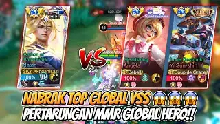 MELAWAN GLOBAL 1 YI SUN SHIN BLESS ZUZU !! TOP GLOBAL 1 NATAN MOBILE LEGENDS !!