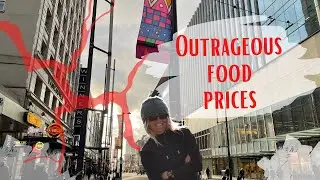 FOOD PRICES IN A MAJOR CANADIAN CITY | & TOUR #vancouver