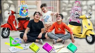تحشيش#خباثه اخوي الصغير جرني من شعري وطردنه من البيت😠 لايفوتكم 😂