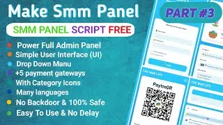 Smm Panel Kaise Banaye  How To Create Smm Wapsite  Smm Panel Script Free  The Wab Life Part #3