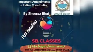 Impartant Amendments in Indian Constitution