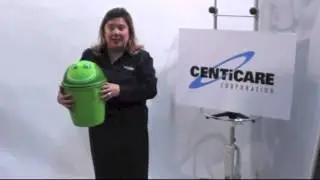 Frog trash can