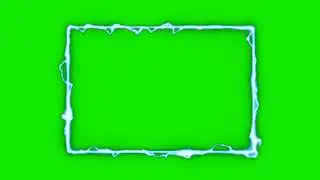 border, overlay, special effects, stream background animated sparkling green screen video