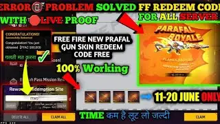 FREE FIRE REDEEM CODE 10 JUNE||FREE FIRE REDEEM CODE BY FURY GAMER|| 