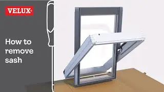 VELUX | How to remove the sash