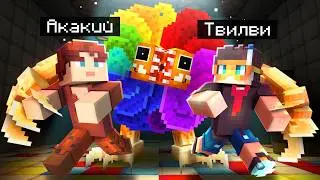 😱I added POPPY PLAYTIME 4 to MINECRAFT! ➲ I TROLLLED Akakiy... ➲ (Yarnaby, Dowie)