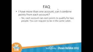 TAC Dream Vacation Call 7-16-14